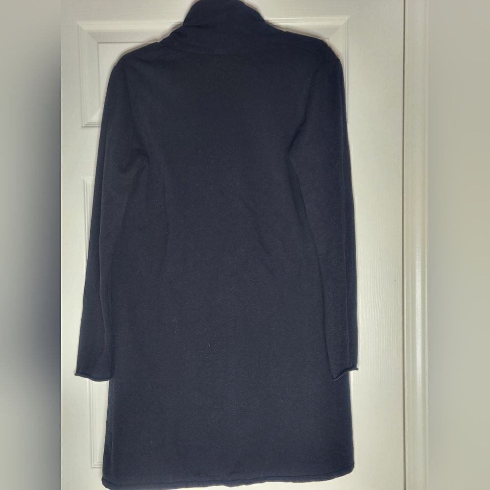 INC International Concepts PL Black CASHMEREBlendLngslvKnit Women OpenedCardigan - Picture 8 of 8